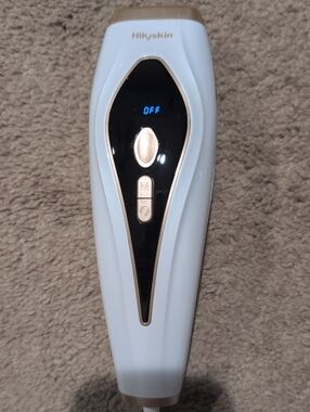 White & Gold Personal IPL Hair Removal Device